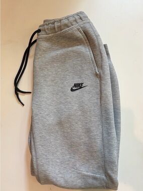 Nike Tech Gray  Sweatpants with Drawstring
